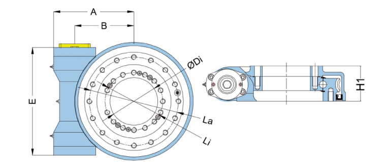 WEA SERIES SLEW DRIVE