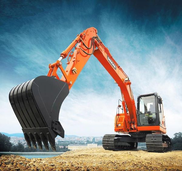 Excavator bearings