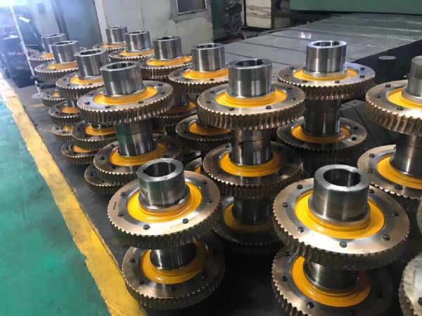 Double worm gear pair, plane double enveloping worm gear pair