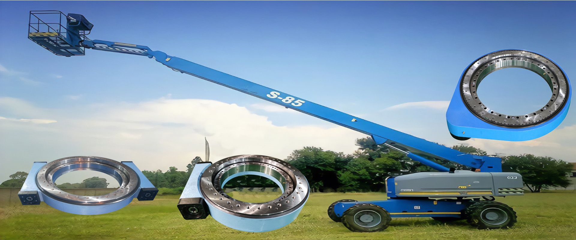 For slewing drive selection, please click . . .
